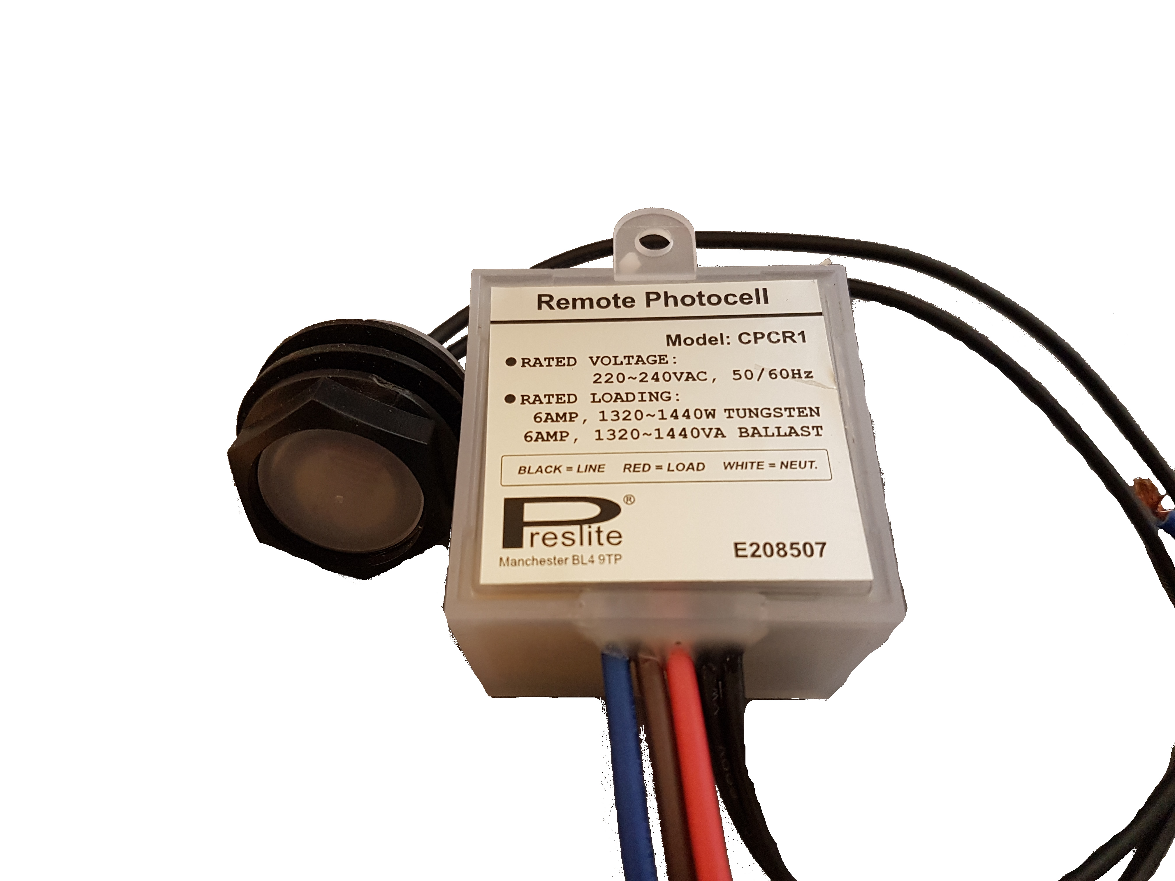 CPCR1 Remote Photocell Automatic Dusk to Dawn Light Sensor Lighting